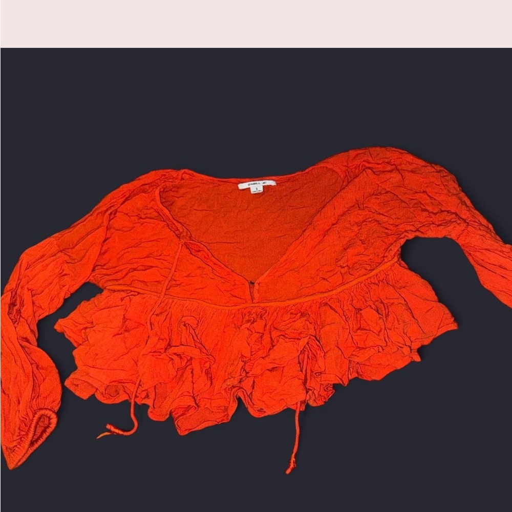 O'Neill Bright Orange Blouse